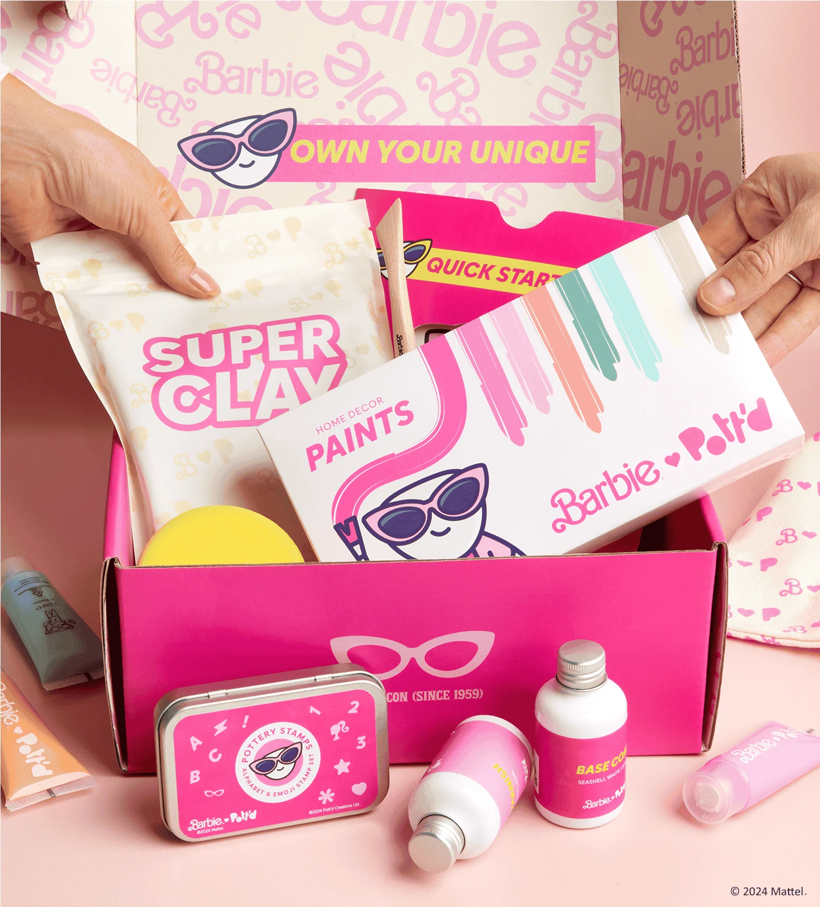 Barbie™ x Pott'd Home Decor Home Pottery Kit - Image 6
