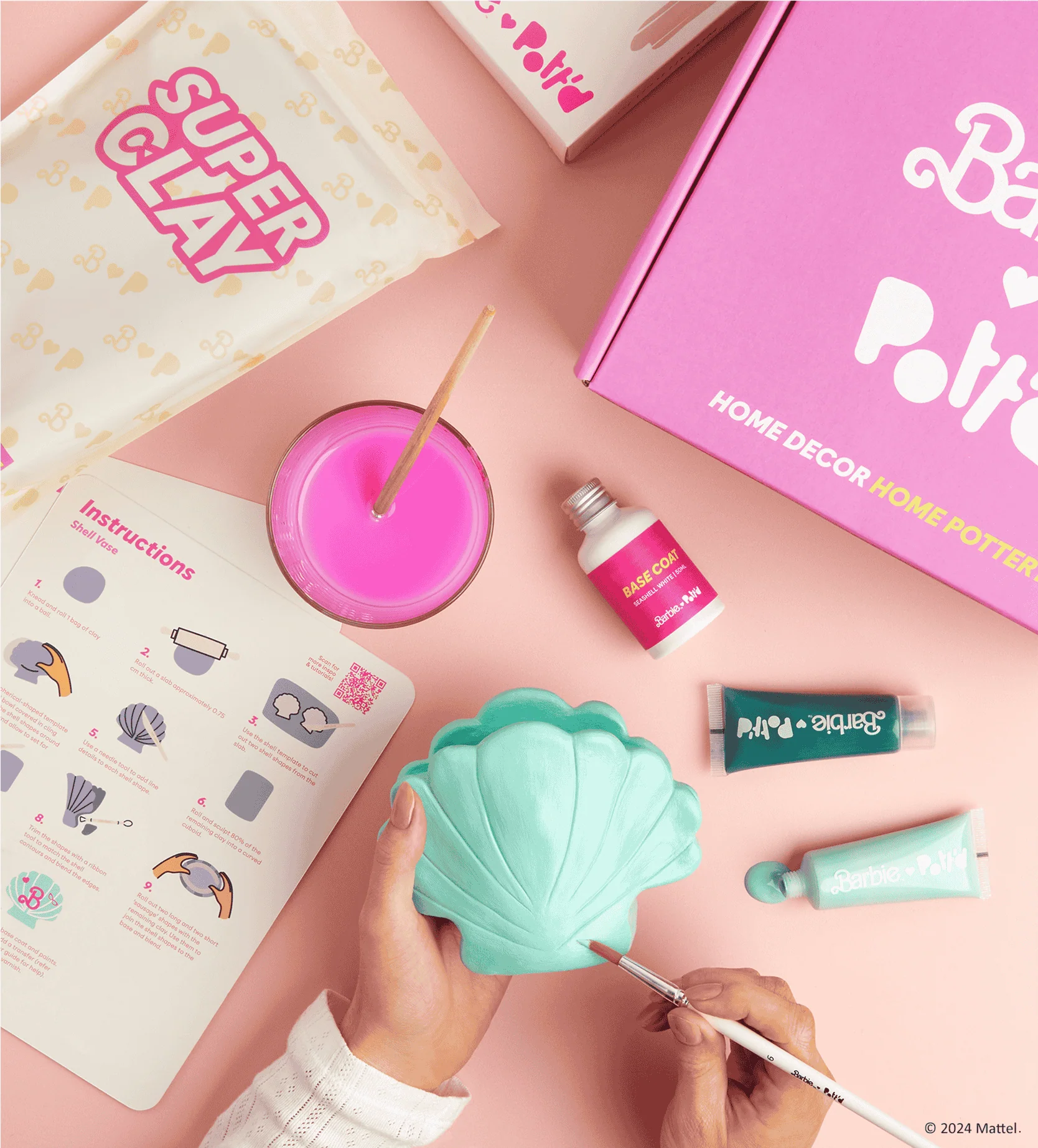 Barbie™ x Pott'd Home Decor Home Pottery Kit - Image 7